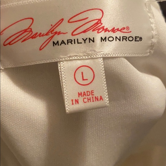 White Dress with Black Trim - Picture 2 of 2